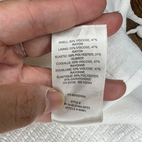 Wilfred white crop top XS - Picture 6 of 6